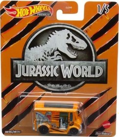 Resim Hot Wheels Premium Jurassic World Bread Box Hcn98 