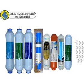 Resim Pemax Water Solutions Fluxtek Kapalı Kasa Su Arıtma Sertifikalı 8'li Pera Water Mineral Vontron Helixfil teknoloji Mebran 