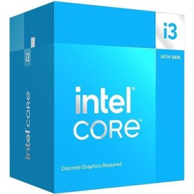 Resim Intel i3-14100F Dört Çekirdek 3.5 GHz İşlemci 