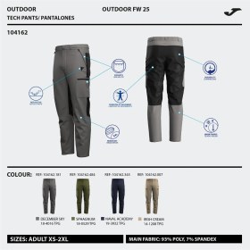 Resim Joma 104162.181-20.040 Explorer Erkek Eşofman Altı Gri 