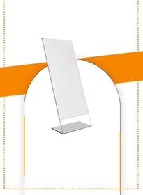 Resim Genel Markalar A7 L Tipi Dikey Masa Üstü 5'li Paket / Şeffaf Pleksi Föylük / Broşürlük 