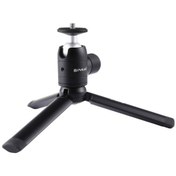Resim Lemestar Tripod Puluz Mini Cep Metal Masaüstü Tripod Montajı + Dslr Ve Dijital Kameralar İçin 1/ Siyah 