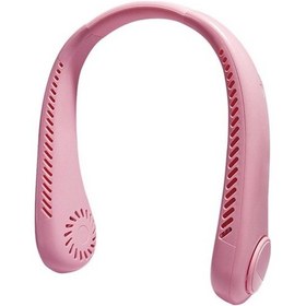 Resim Mini Boyun Fanı Taşınabilir Bladeless Asılı Boyun Fanı 1200 Mah Usb Şarj Edilebilir Hava Soğutucu 3 Hız Mini Yaz Spor Fan-d 2184 Renkli 