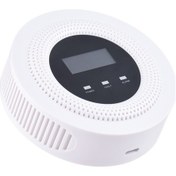Resim Qingmipy Wifi Doğalgaz/biyogaz Algılayıcı, Akıllı Ev Gaz Sızıntı Uyarıcısı, 80db Sesli Alarm, Smart Life Uygulaması İle Entegre C30w 