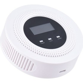 Resim Qingmipy Wifi Doğalgaz/biyogaz Algılayıcı, Akıllı Ev Gaz Sızıntı Uyarıcısı, 80db Sesli Alarm, Smart Life Uygulaması İle Entegre C30w 