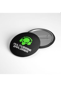 Resim Multiverse Explorer - 58mm Rozet Çok Renkli 