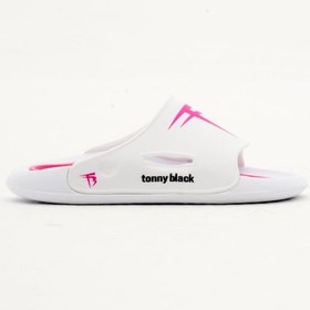 Resim Tonny Black Poıli Taban Logolu Çocuk Unisex Beyaz Terlik Tbacr896 Beyaz 