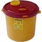 Resim Tıbbi Atık Kutusu Keskin Atık Kovası 5 L 