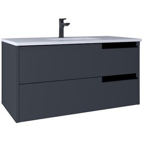 Resim Kobos Eylül 100 Cm Lavabo Dolabı Argento Kb710108 Diğer 