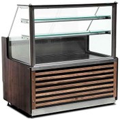 Resim Empero EMP.VT.D.160.S Plüton Düz Cam Et ve Meze Teşhir Vitrini 160x87x135 CM 