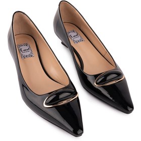 Resim Emel Ayakkabı Hakiki Deri Tokalı Rahat Klasik Ayakkabı 