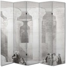 Resim Tarih Temalı Özel Tasarım Paravan Room Divider 180 x 200 cm Paravan-1032-1 