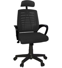 Resim Türksit Karizma File Müdür Koltuk Plastik Ayak Siyah 