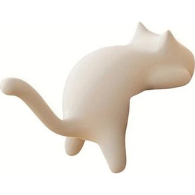 Resim Cloud011 Sevimli Kedi Masa Askısı - Anahtar Çanta Kablolar Su Bardağı İçin Beyaz Düzenleyici Diğer 