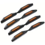 Resim Lumaworld 4 Parça Turuncu Reflektif Araç Kapak Kenarı Koruyucu Şerit Çizilme Önleyici 