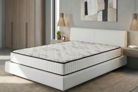 Resim MUBAH EKSTRA BAMBOO YAYLI TEK KİŞİLİK YATAK, 90X190 