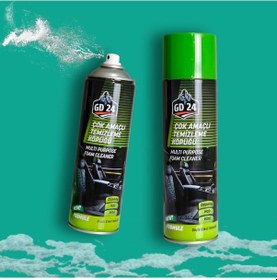 Resim Gd 24 Profesyonel Yüzey Temizleme Köpüğü 500 Ml - Koltuk, Halı, Araç Döşemesi, Vinil Zemin 