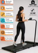 Resim Dynamic Walkfitpad T500 Enerji Tasarruflu Yağlama Gerektirmeyen Koşu Bandı 