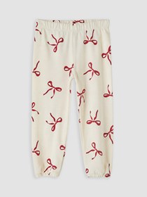 Resim LC Waikiki Çelebi Store'dan Kaliteli Parçalar Fiyonk Baskılı Kız Çocuk Jogger Eşofman Altı 