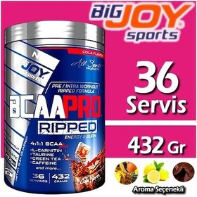 Resim Bigjoy Bcaa Pro 4:1:1 Ripped 432 Gr 3 Aroma - Yeni Formül 