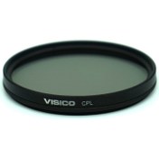Resim Visico 58mm Circular Polarize Filtre 