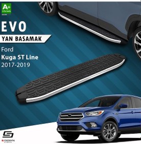 Resim S-dizayn Ford Kuga 2 St-line Evo Krom Yan Basamak 183 Cm 2017-201 
