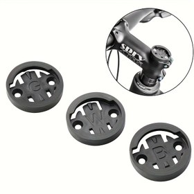 Resim Garmin Bryton WAHOO için Bisiklet Bilgisayar Montajı, PVC Malzeme, Bisiklet Çamurluk Üst Kap Adapterı, Bisiklet Bilgisayar Aksesuarı, Bisiklet Bilgisayar Montajı | Şık MTB Aksesuarı | Dayanıklı PVC Montaj 