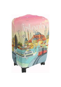 Resim My Saraciye My 115 İstanbul 1 Valiz İçin Kılıf Çok Renkli 