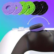 Resim Precision Rings: Hedef Yardımcısı Hareket Kontrolü için PS4, PS5, Xbox One, Xbox Serisi X / S, Switch Pro ve Scuf Denetleyicileri (Siyah, Mor, Yeşil) - Silikon ve kauçuk Malzeme, Pil Dahil Değildir, Tutma Aksesuarı, PS4 / 5 denetleyiciler için yeniden tasarlandı 