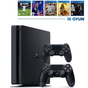 Resim Sony Playstation 4 Slim 1TB 16 Oyun Digital 
