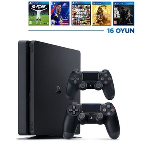 Resim Sony Playstation 4 Slim 1TB 16 Oyun Digital 