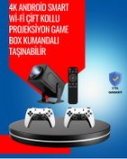 Resim Genel Markalar 1.5 KG Ağırlığında, 4500 Retro Oyunlu Multimedya Projektör 