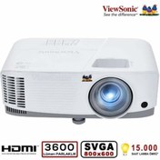 Resim ViewSonic Pa700s Dlp Svga(800X600) 4500al 2xhdmı 1xvga 12.500:1 3w Hoparlör Projeksiyon 