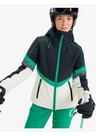 Resim Roxy Peak Chic Softshell Kadın Kayak Montu-erjtj03512 Çok Renkli 