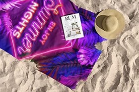 Resim Mikrofiber Teknolojisi ile Üretilen Hafif ve Kum Tutmayan Plaj Havlusu – 75X130 – 90x150 Cm 