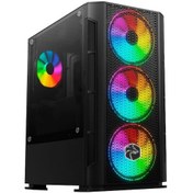Resim Gametech Xcoler Mesh 4x120mm Rainbow M.ATX Bilgisayar Kasası 