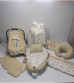 Resim Balamira Vizon Ceylanlı 10 Parça Babynest Seti 