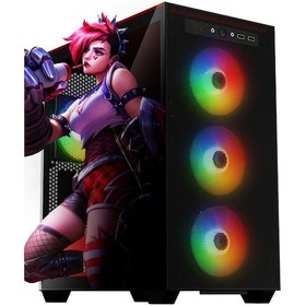 Resim Ramtech Blaze X70 i5-4460 16 GB 480 GB SSD 4 GB GT740 Dos Masaüstü Oyuncu Bilgisayarı 