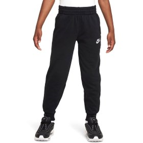 Resim Nike Sportswear Club French Terry Çocuk Siyah Günlük Stil Eşofman Altı FD3019-010 