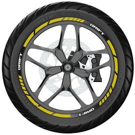 Resim deeb Drift Jant Şeridi Gold Sarı Beyaz X 