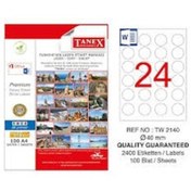 Resim Tanex Tw-2140 40MMx100Ad. Lazer Yazıcı Etiketi 