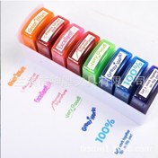 Resim Aubyhe Öğretmenler İçin Eğlenceli Yorum Mühür Seti, Çocuklar İçin İngilizce Teşvik Mühürleri, Plastik Materyal, Ev Ve Okul Kullanıma Uygun 