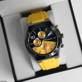 Resim Chaperone CH001429 Silikon Kordonlu Erkek Kol Saati 