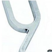 Resim 9 Plastik Oval Kanca Krom Görünümlü 12 Adet 