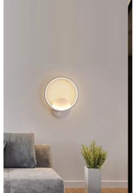 Resim Modern Tasarım Ledli Aplik 20q Gri 