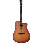 Resim Fenix DA120C-CSB Akustik Gitar (Sunburst) 