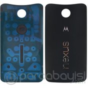 Resim Motorola Google Nexus 6 Arka Pil Batarya Kapağı 