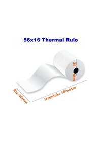 Resim 56 x 16 Yazarkasa Pos Rulosu 