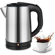 Resim Xindoker 2000w Hızlı Isıtma 2.3l Paslanmaz Çelik Elektrik Çay Makinesi, Otomatik Kapanma, Kaynatma Koruması, Avrupa Standartı 220v 