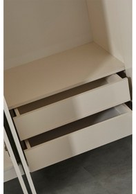 Resim Bohem Yatak Odası Takımı Gardırop Bej 